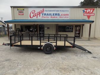 New 2025 PJ Trailers PJ U721431DSFK-SP03-SR Utility Trailer