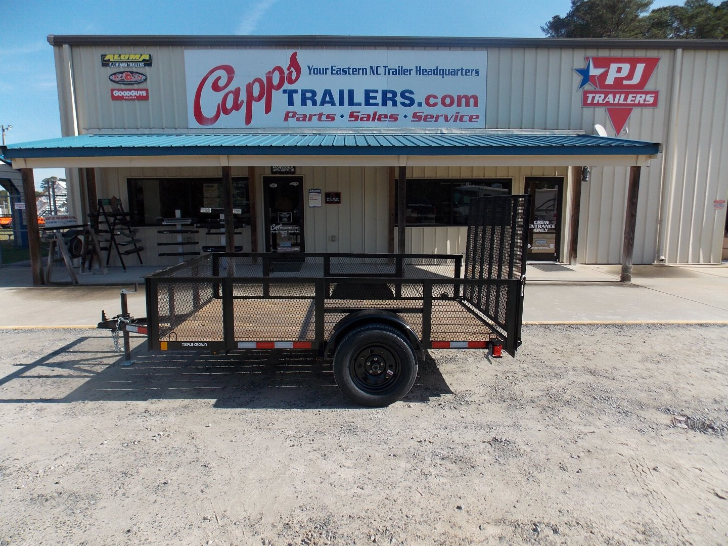 New 2025 Triple Crown Trailers U6X10G 2M Utility Trailer