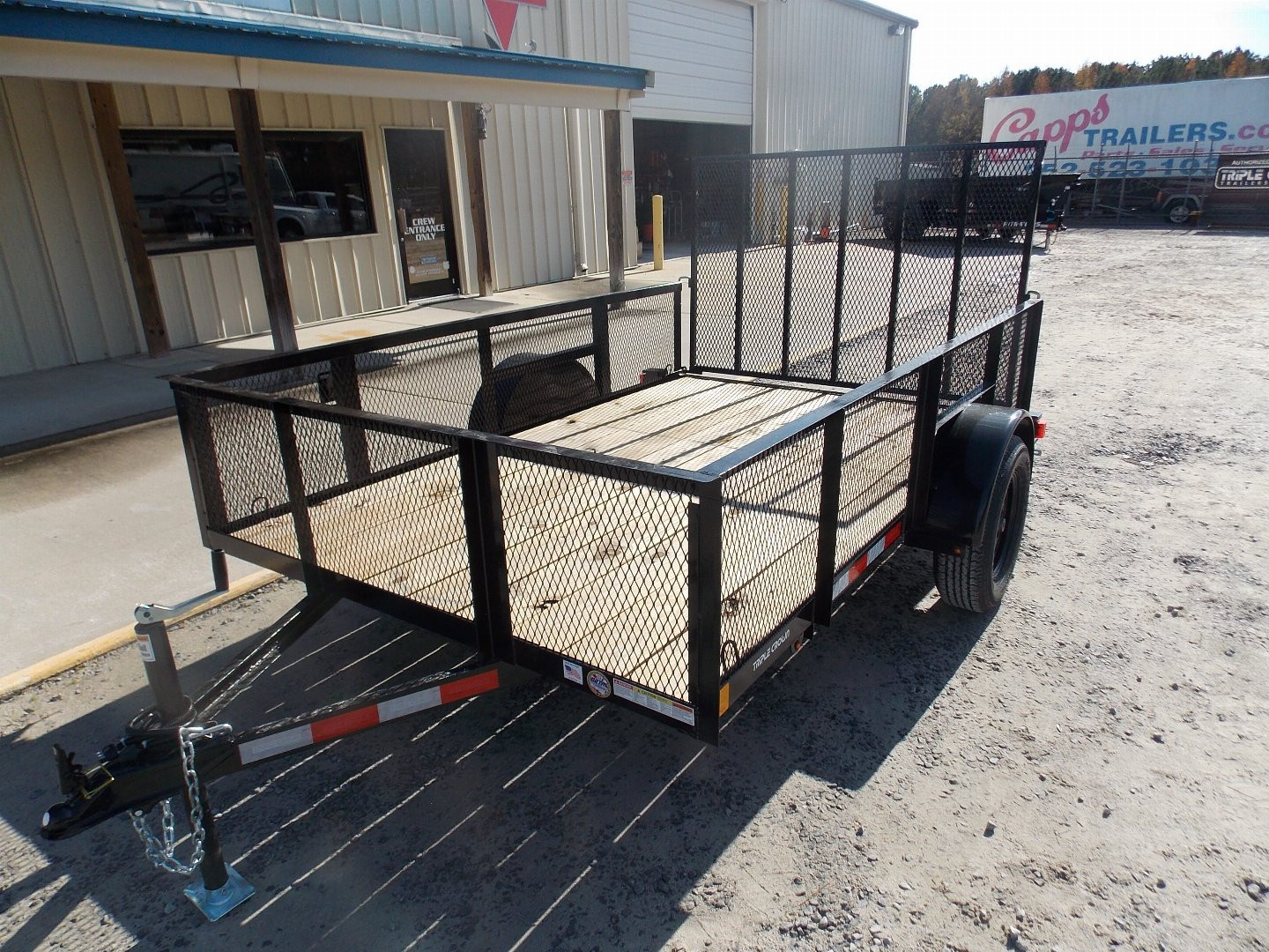 New 2025 Triple Crown Trailers U6X10G 2M Utility Trailer