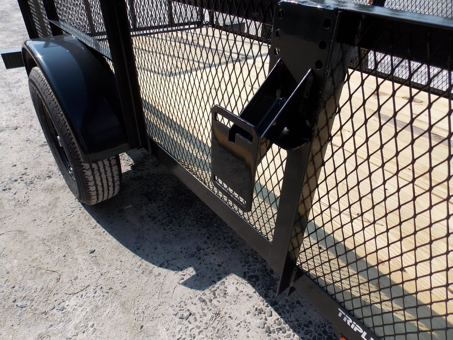 New 2025 TRIPLE CROWN TRAILERS TC U5X10G 2' Mesh Sides Utility Trailer