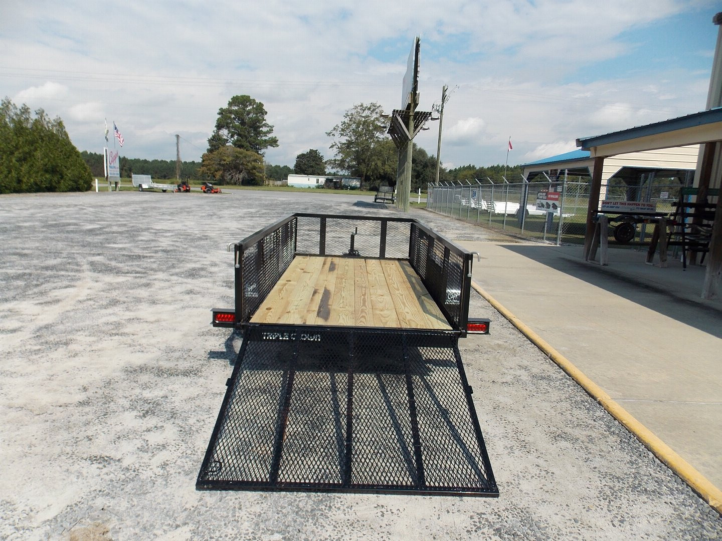 New 2025 TRIPLE CROWN TRAILERS TC U5X10G 2' Mesh Sides Utility Trailer