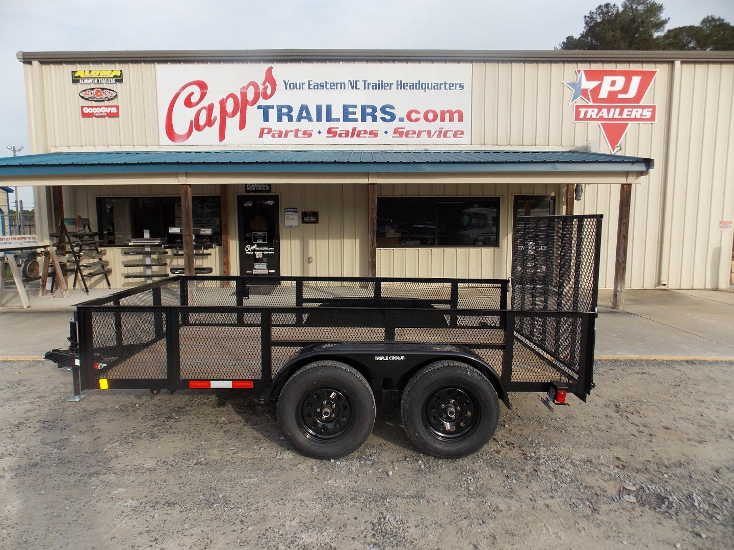 New 2025 TRIPLE CROWN TRAILERS TC U6X12TG 2M Utility Trailer