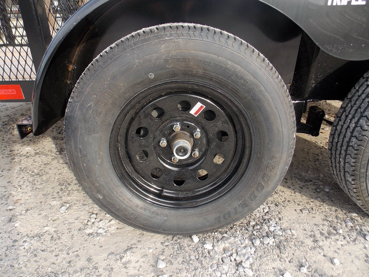 New 2025 TRIPLE CROWN TRAILERS TC U6X12TG 2M Utility Trailer