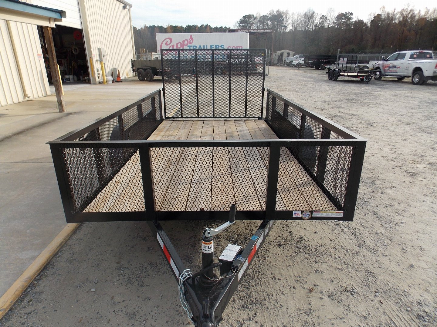 New 2025 TRIPLE CROWN TRAILERS TC U6X12TG 2M Utility Trailer