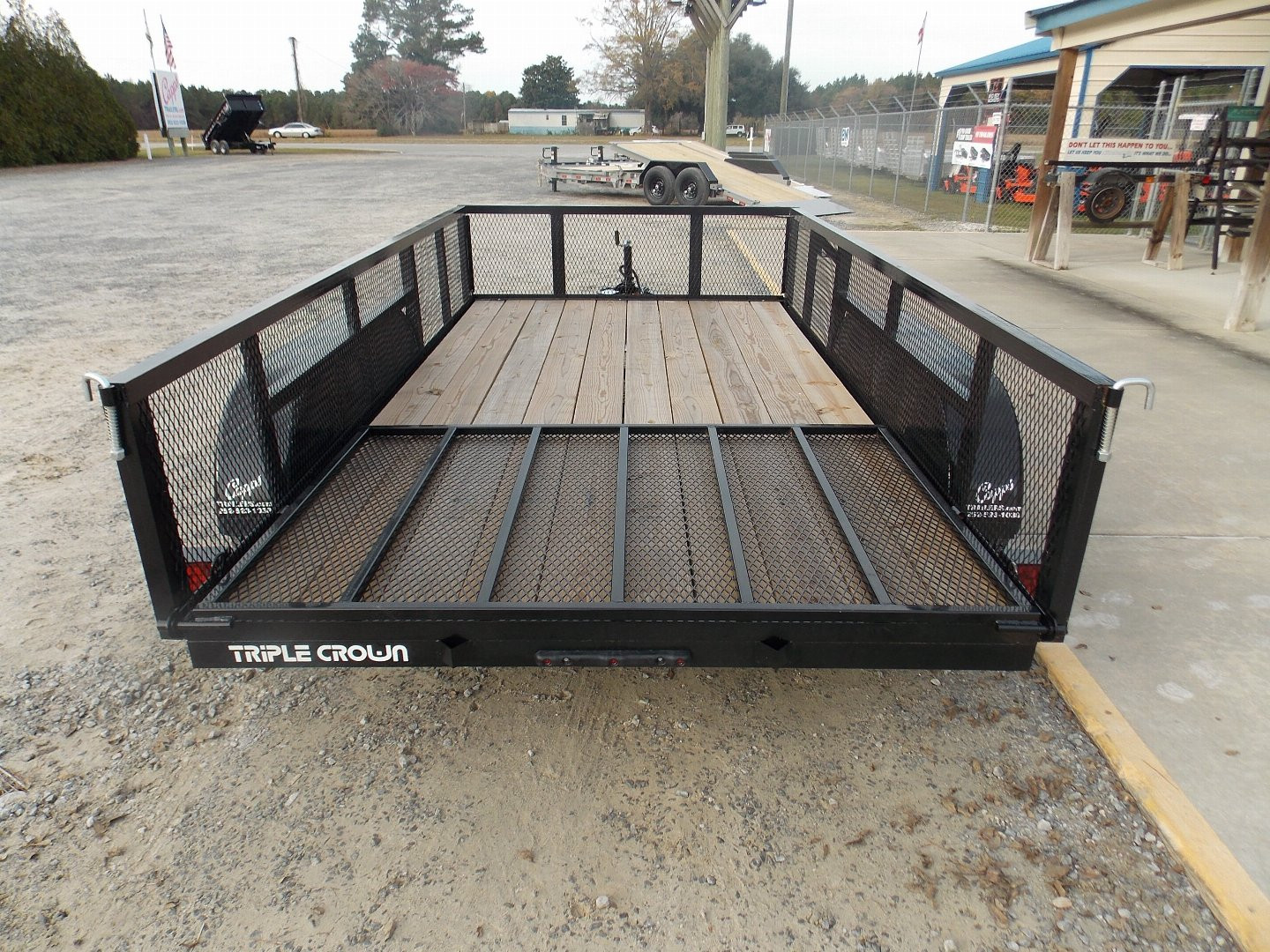 New 2025 TRIPLE CROWN TRAILERS TC U6X12TG 2M Utility Trailer