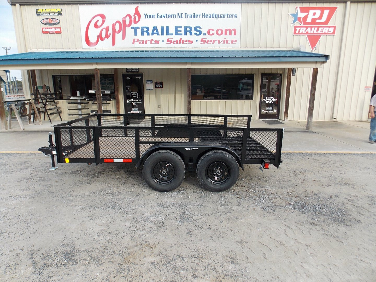 New 2025 TRIPLE CROWN TRAILERS TC U6X12TG 2M Utility Trailer