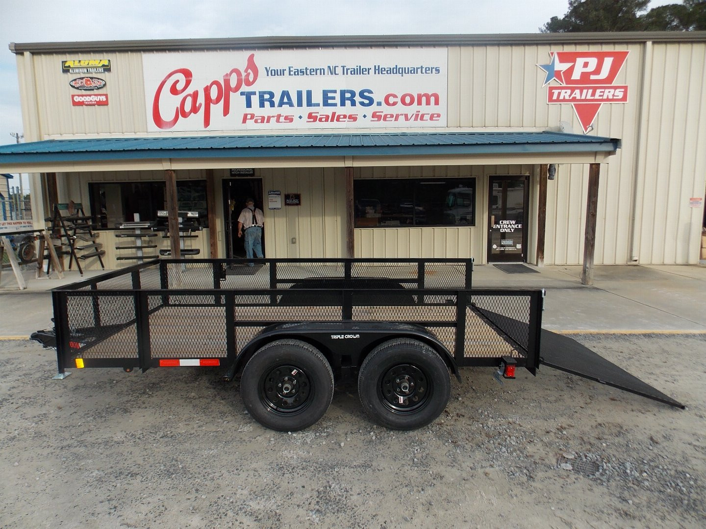 New 2025 TRIPLE CROWN TRAILERS TC U6X12TG 2M Utility Trailer