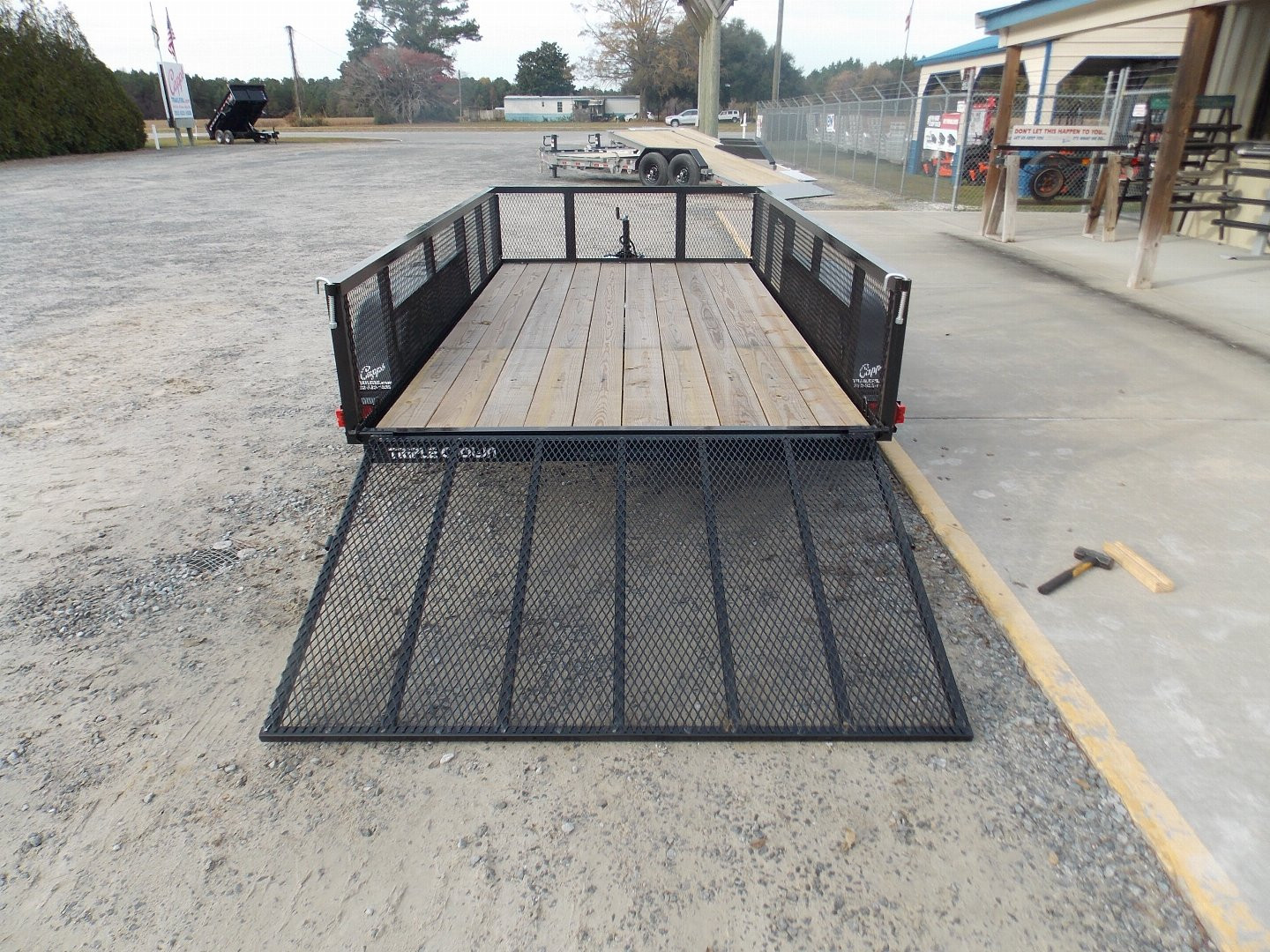 New 2025 TRIPLE CROWN TRAILERS TC U6X12TG 2M Utility Trailer