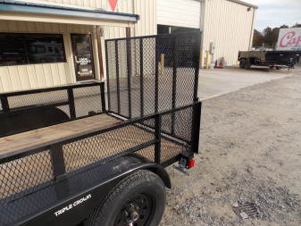 New 2025 TRIPLE CROWN TRAILERS TC U6X12TG 2M Utility Trailer