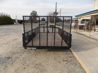 New 2025 TRIPLE CROWN TRAILERS TC U6X12TG 2M Utility Trailer