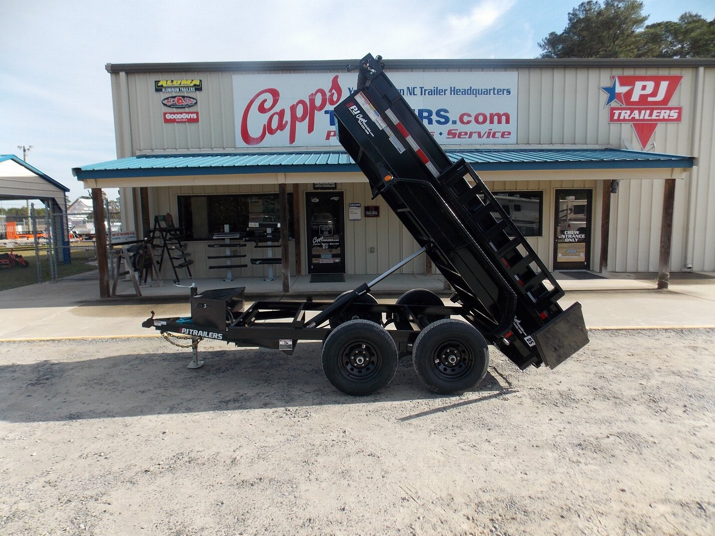 New 2025 PJ Trailers D5A1052ABSSK-RA01-TK01 Dump Utility Trailer