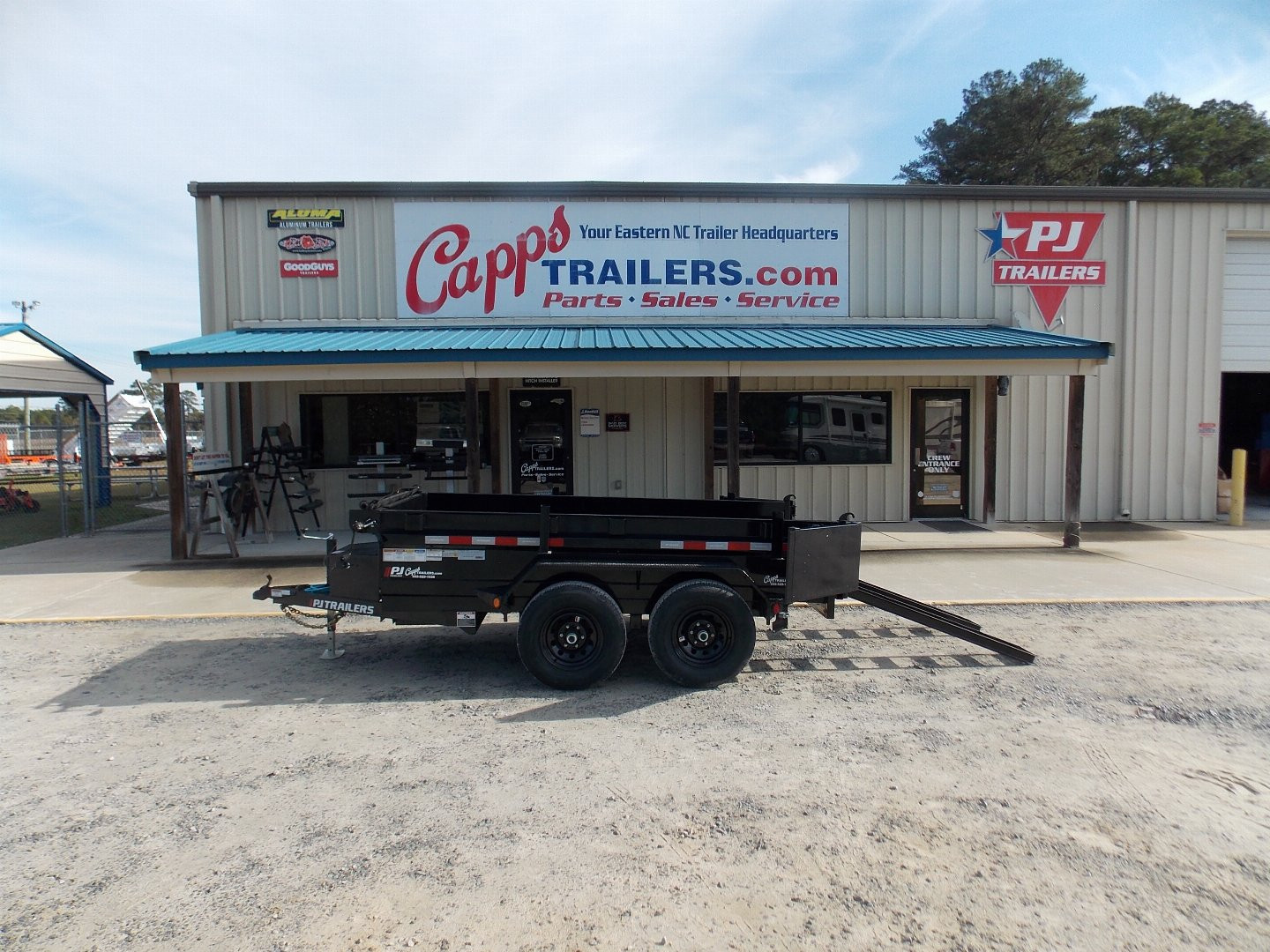New 2025 PJ Trailers D5A1052ABSSK-RA01-TK01 Dump Utility Trailer