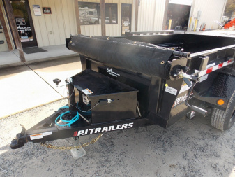 New 2025 PJ Trailers D5A1052ABSSK-RA01-TK01 Dump Utility Trailer