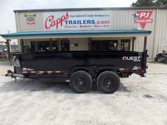 New 2025 PJ Trailers D7J1472BSSK Dump Trailer