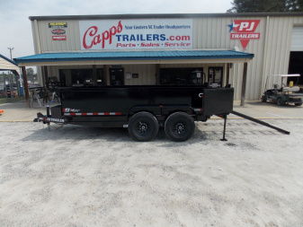 New 2025 PJ Trailers D7J1472BSSK Dump Trailer