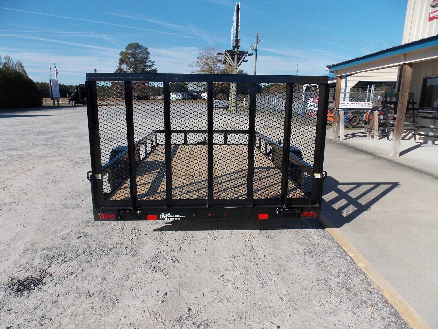 New 2025 GOOD GUYS TRAILERS US812B13ISSTB Utility Trailer