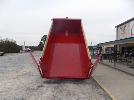 New 2025 LibertyLD14K83X14B8TSHS 83" X 14' High Side Telescopic Dump Trailer