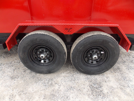 New 2025 LibertyLD14K83X14B8TSHS 83" X 14' High Side Telescopic Dump Trailer