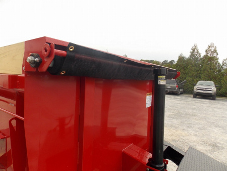 New 2025 LibertyLD14K83X14B8TSHS 83" X 14' High Side Telescopic Dump Trailer