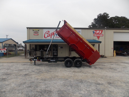New 2025 LibertyLD14K83X14B8TSHS 83" X 14' High Side Telescopic Dump Trailer