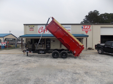 New 2025 LibertyLD14K83X14B8TSHS 83" X 14' High Side Telescopic Dump Trailer