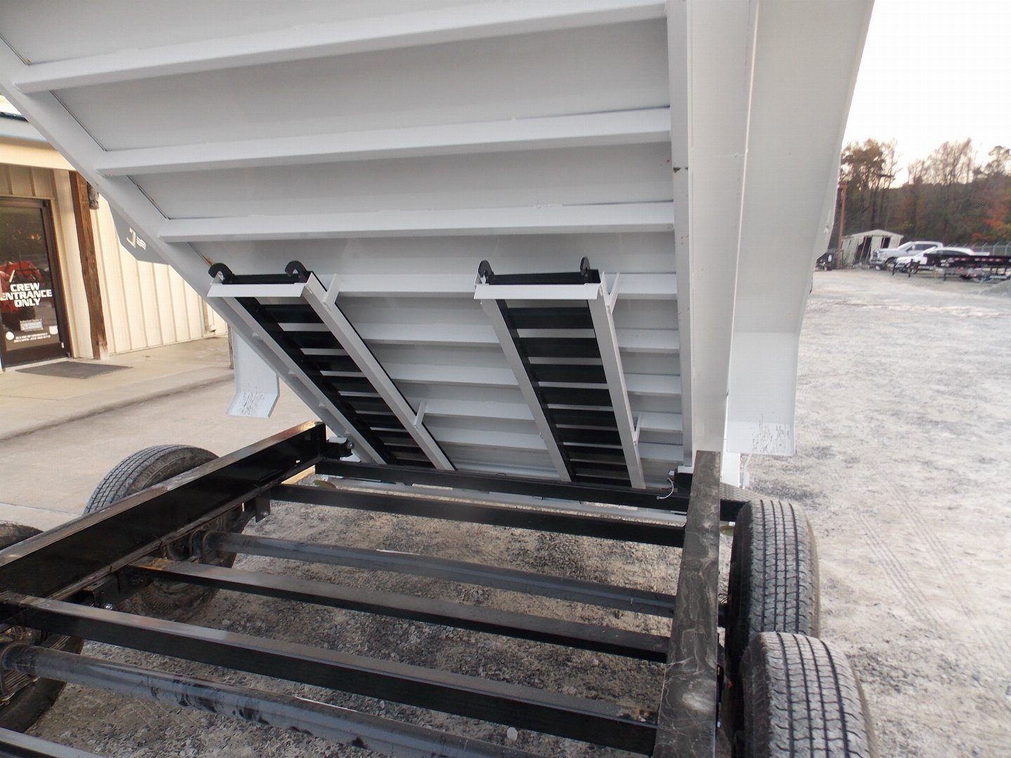New 2025 Liberty LD14K83X14B8TSFT, 83" X 14' Telescopic Dump Trailer