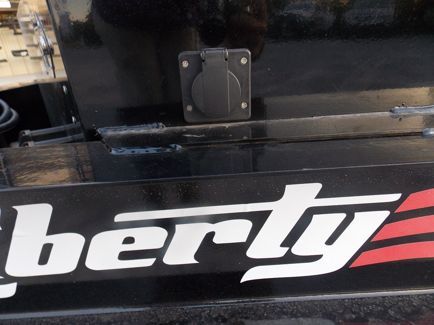 New 2025 Liberty LD14K83X14B8TSFT, 83" X 14' Telescopic Dump Trailer