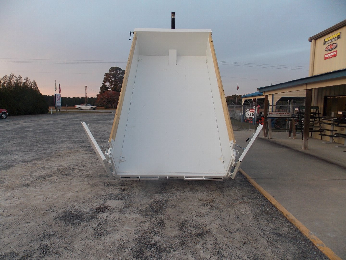 New 2025 Liberty LD14K83X14B8TSFT, 83" X 14' Telescopic Dump Trailer