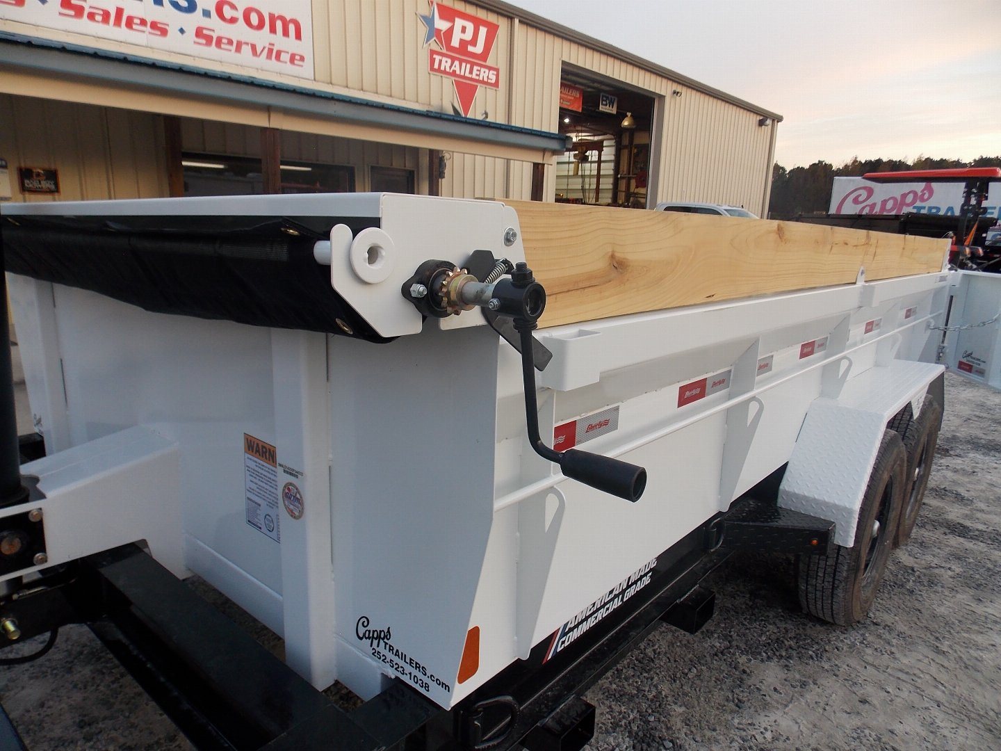 New 2025 Liberty LD14K83X14B8TSFT, 83" X 14' Telescopic Dump Trailer