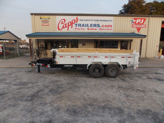 New 2025 Liberty LD14K83X14B8TSFT, 83" X 14' Telescopic Dump Trailer