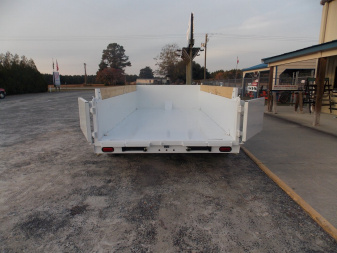 New 2025 Liberty LD14K83X14B8TSFT, 83" X 14' Telescopic Dump Trailer