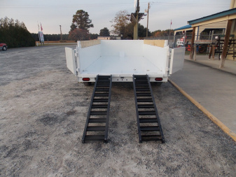 New 2025 Liberty LD14K83X14B8TSFT, 83" X 14' Telescopic Dump Trailer
