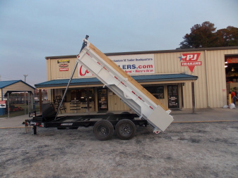 New 2025 Liberty LD14K83X14B8TSFT, 83" X 14' Telescopic Dump Trailer