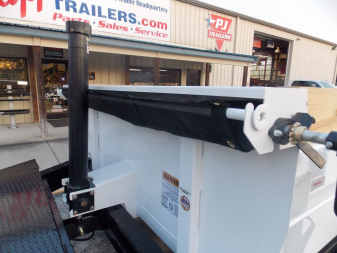 New 2025 Liberty LD14K83X14B8TSFT, 83" X 14' Telescopic Dump Trailer