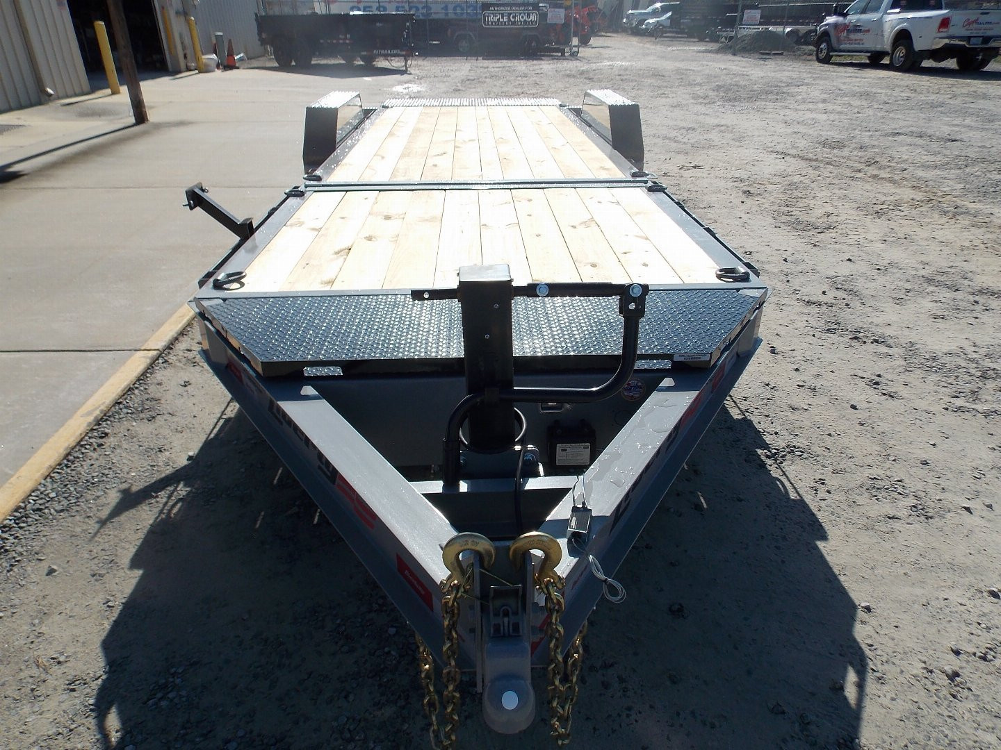 New 2026 Liberty LT14K83X22SPB8WF GRAY B/O Tilt Trailer