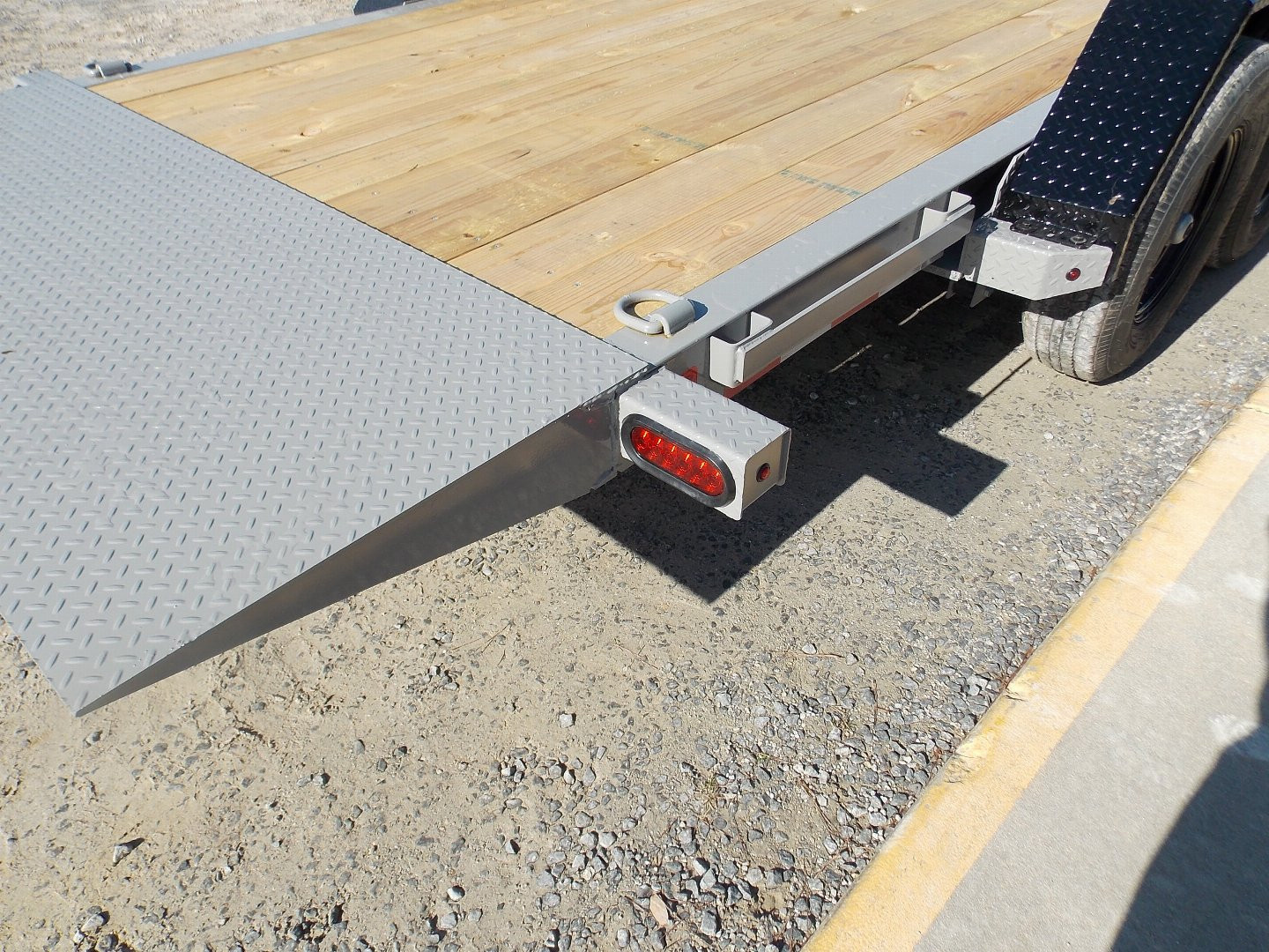 New 2026 Liberty LT14K83X22SPB8WF GRAY B/O Tilt Trailer