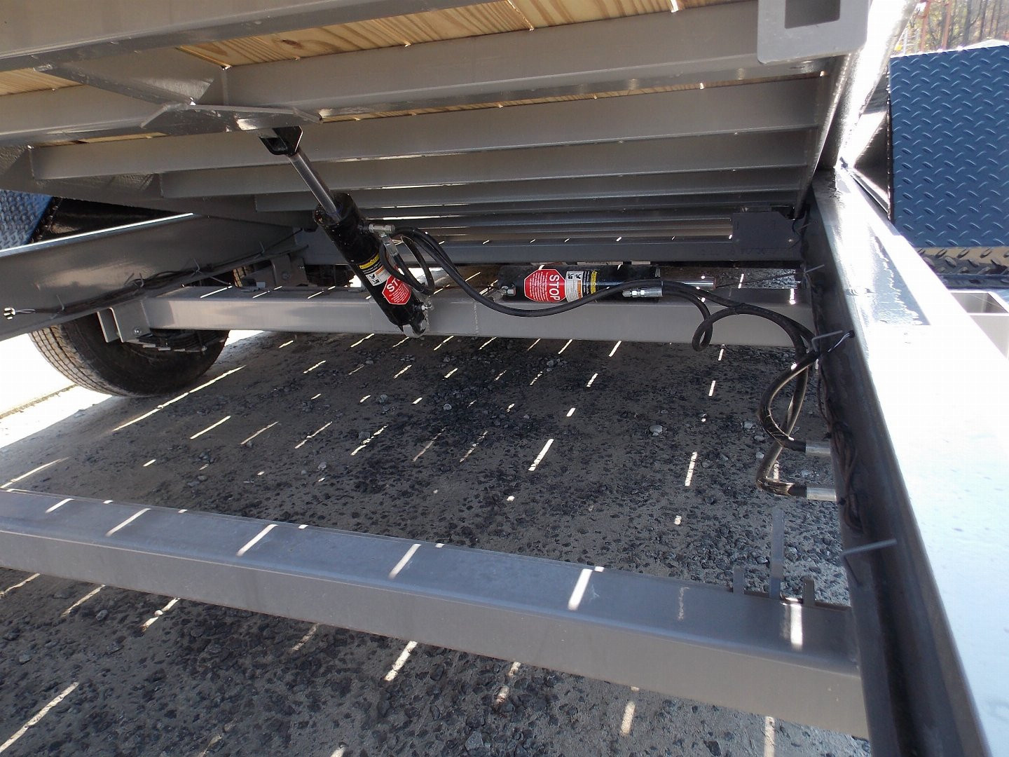 New 2026 Liberty LT14K83X22SPB8WF GRAY B/O Tilt Trailer