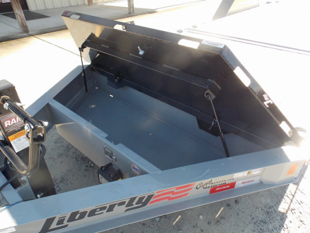 New 2026 Liberty LT14K83X22SPB8WF GRAY B/O Tilt Trailer