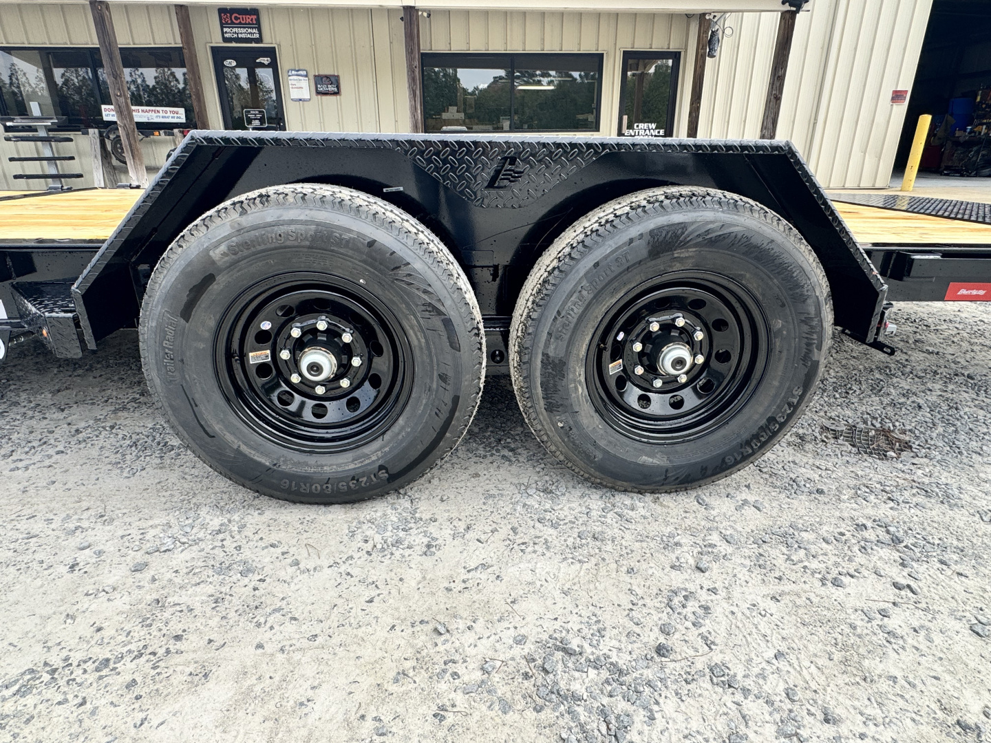 New 2026 Liberty LIB LT14K83X20SPB8WF Midnight Black Tilt Trailer