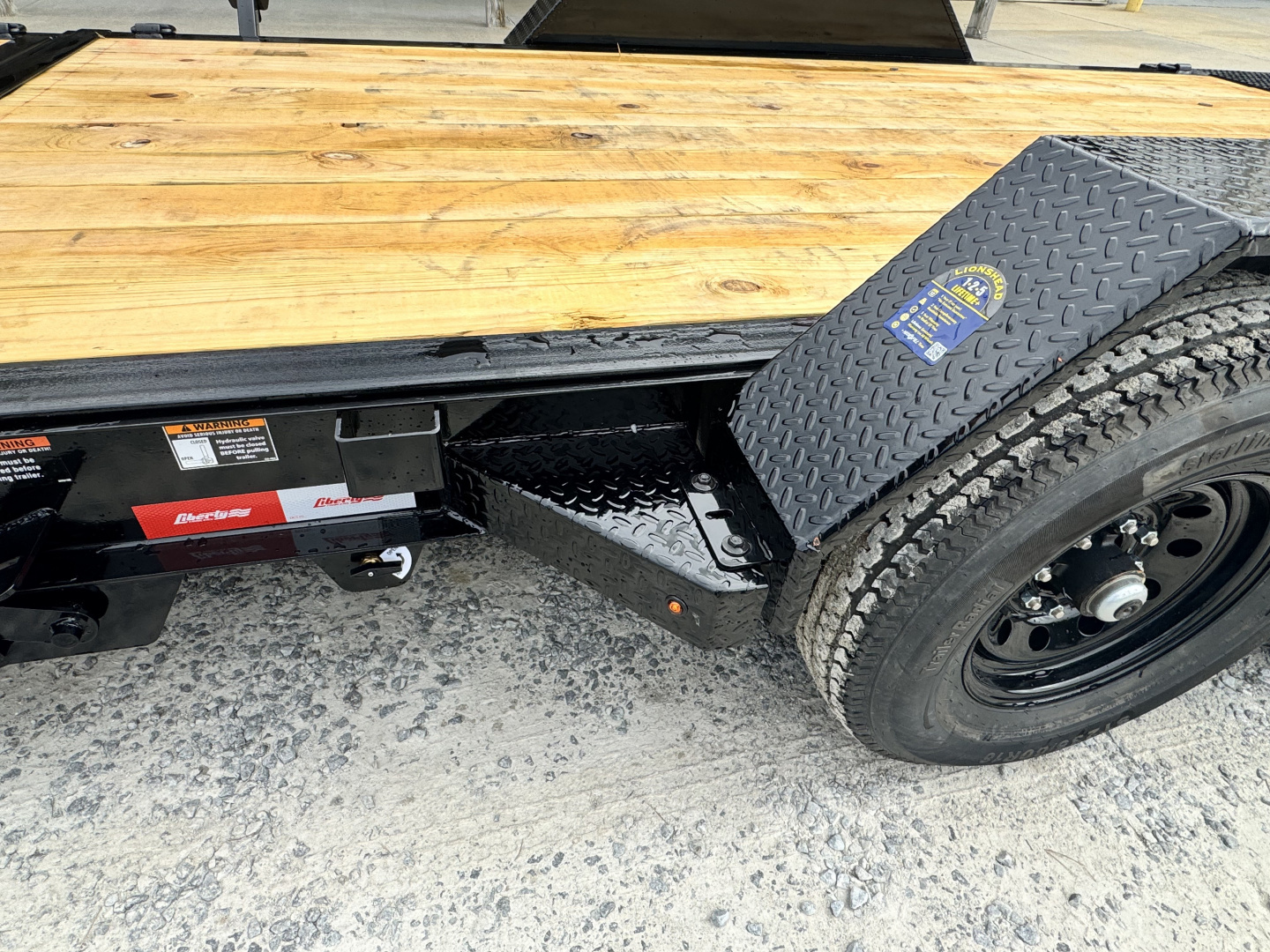 New 2026 Liberty LIB LT14K83X20SPB8WF Midnight Black Tilt Trailer