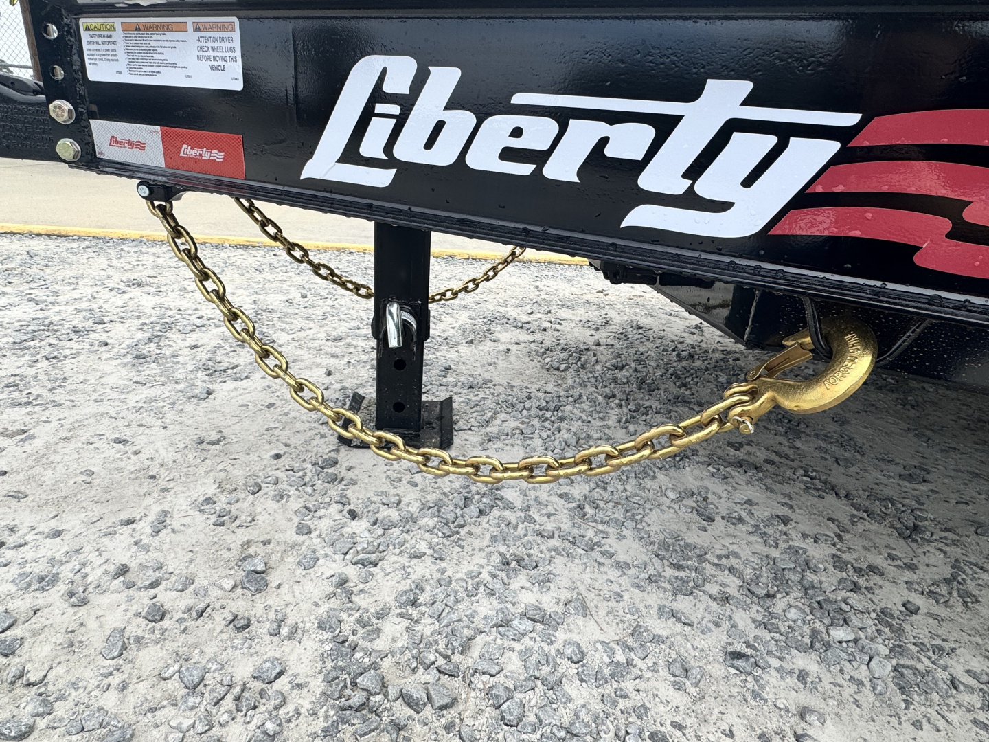 New 2026 Liberty LIB LT14K83X20SPB8WF Midnight Black Tilt Trailer