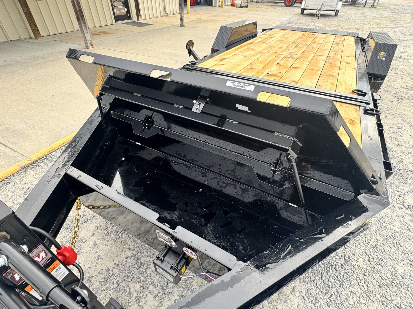 New 2026 Liberty LIB LT14K83X20SPB8WF Midnight Black Tilt Trailer