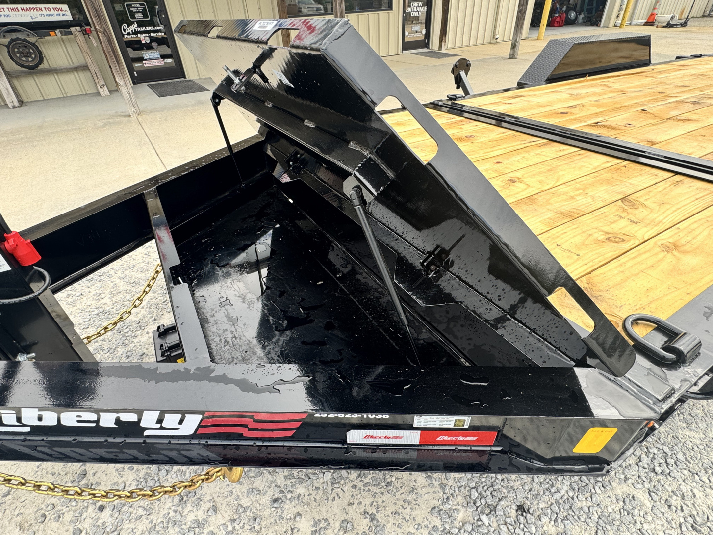 New 2026 Liberty LIB LT14K83X20SPB8WF Midnight Black Tilt Trailer