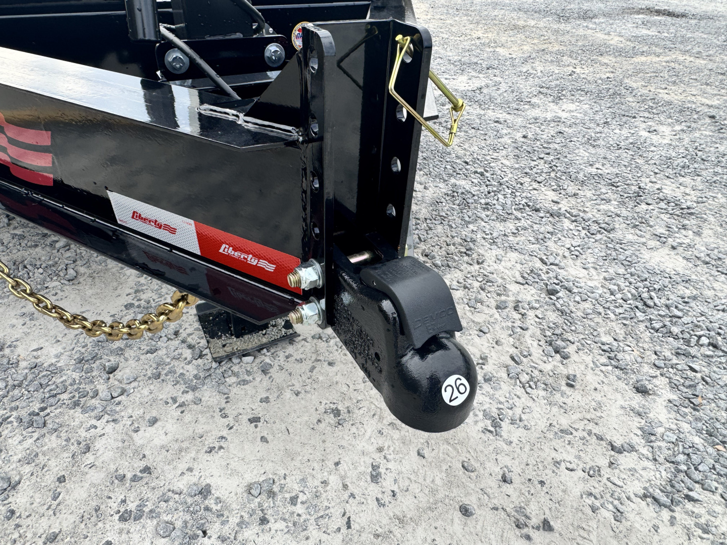 New 2026 Liberty LIB LT14K83X20SPB8WF Midnight Black Tilt Trailer