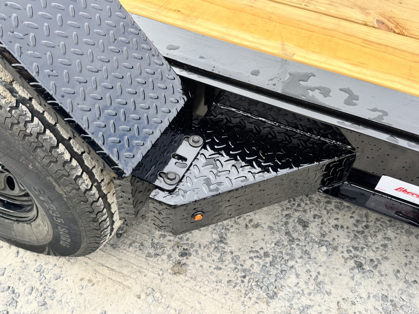 New 2026 Liberty LIB LT14K83X20SPB8WF Midnight Black Tilt Trailer