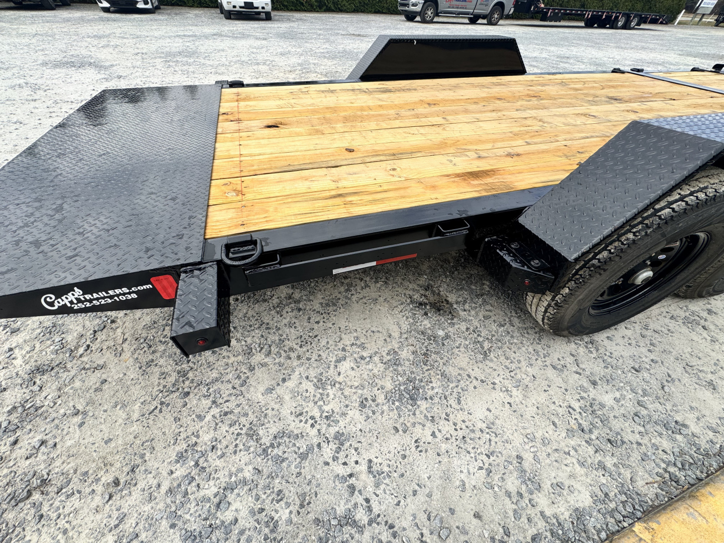 New 2026 Liberty LIB LT14K83X20SPB8WF Midnight Black Tilt Trailer