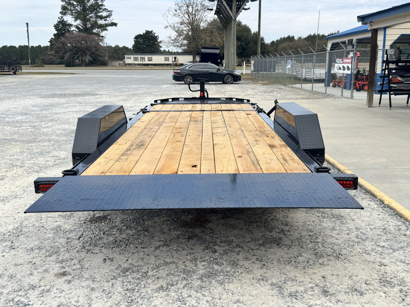 New 2026 Liberty LIB LT14K83X20SPB8WF Midnight Black Tilt Trailer