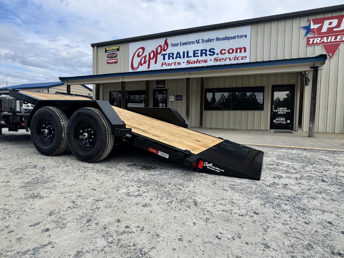 New 2026 Liberty LIB LT14K83X20SPB8WF Midnight Black Tilt Trailer