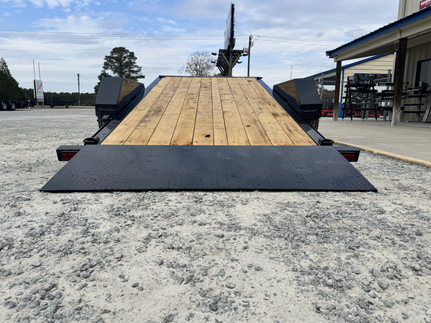 New 2026 Liberty LIB LT14K83X20SPB8WF Midnight Black Tilt Trailer