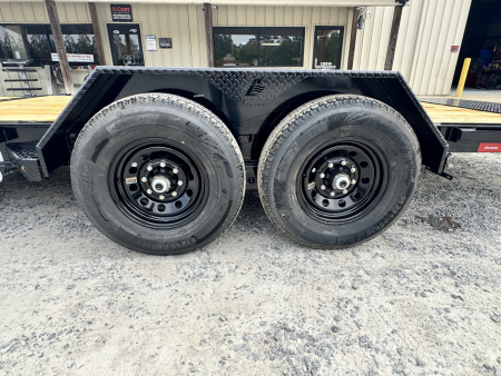 New 2026 Liberty LIB LT14K83X20SPB8WF Midnight Black Tilt Trailer